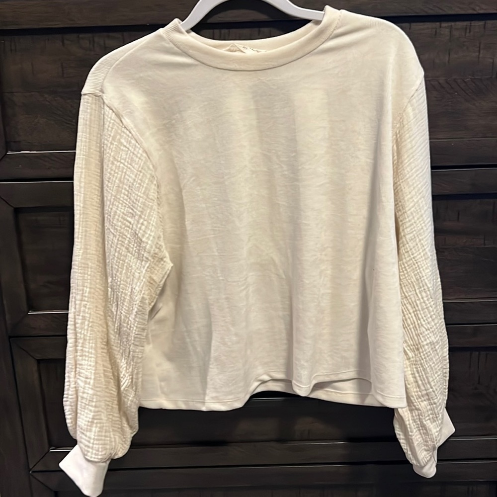 White trendy shirt